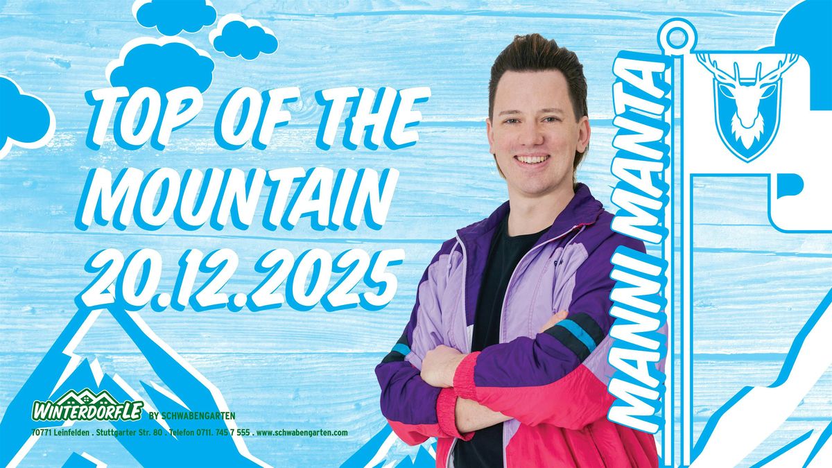 Top of the Mountain - Manni Manta LIVE!, 20 December | Event in Leinfelden-Echterdingen | AllEvents