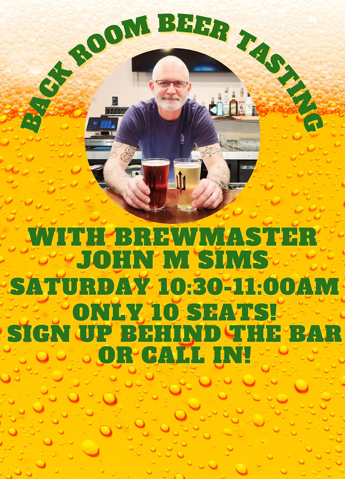 Back Room Beer Tasting, 1610 Pavilion Pl, Wilmington, 14 October 2023