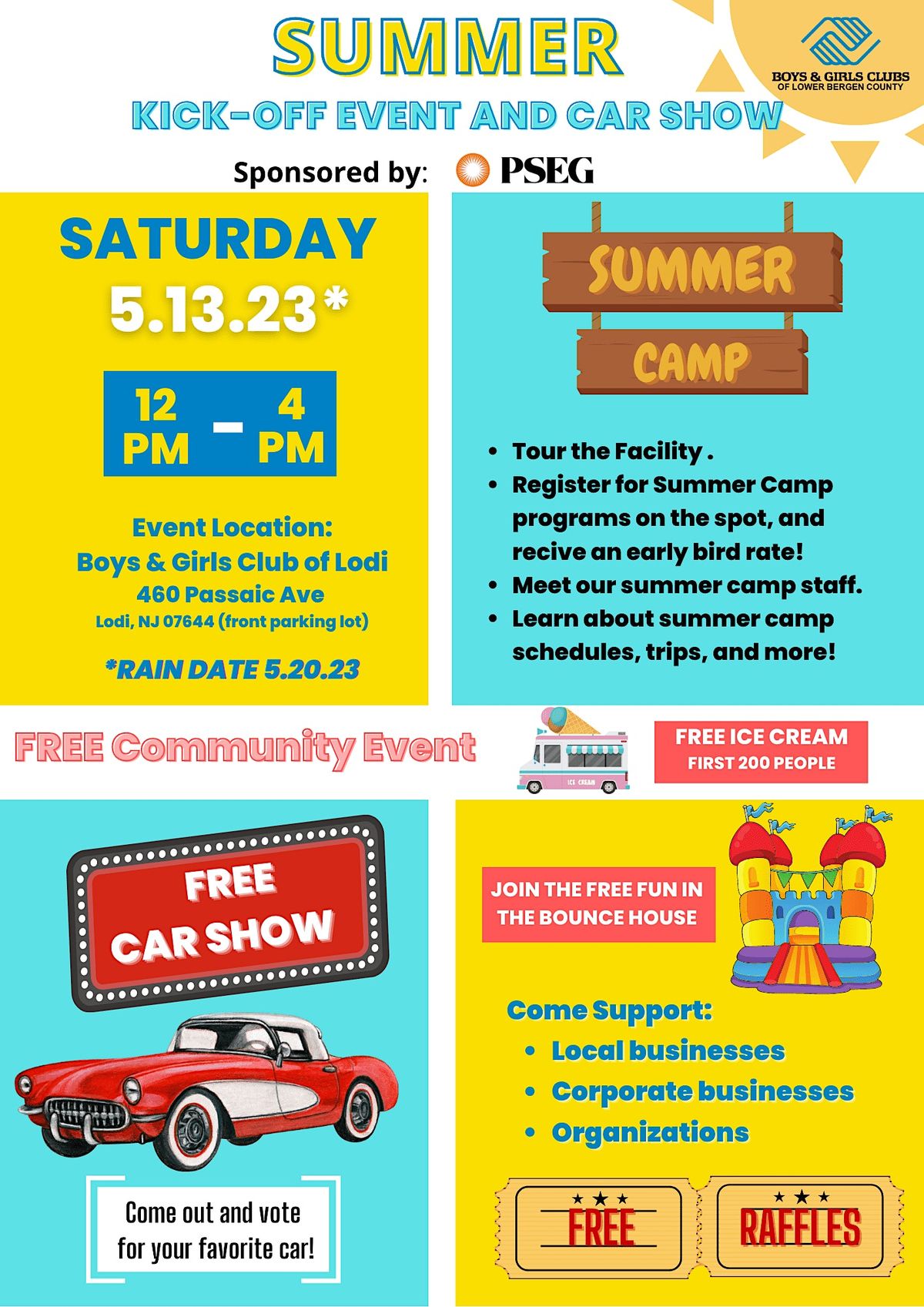 ACP EVENT PARTNERD WITH BOYS AND GIRLS CLUB LODI, 460 Passaic Ave, Lodi, 13 May 2023 AllEvents.in