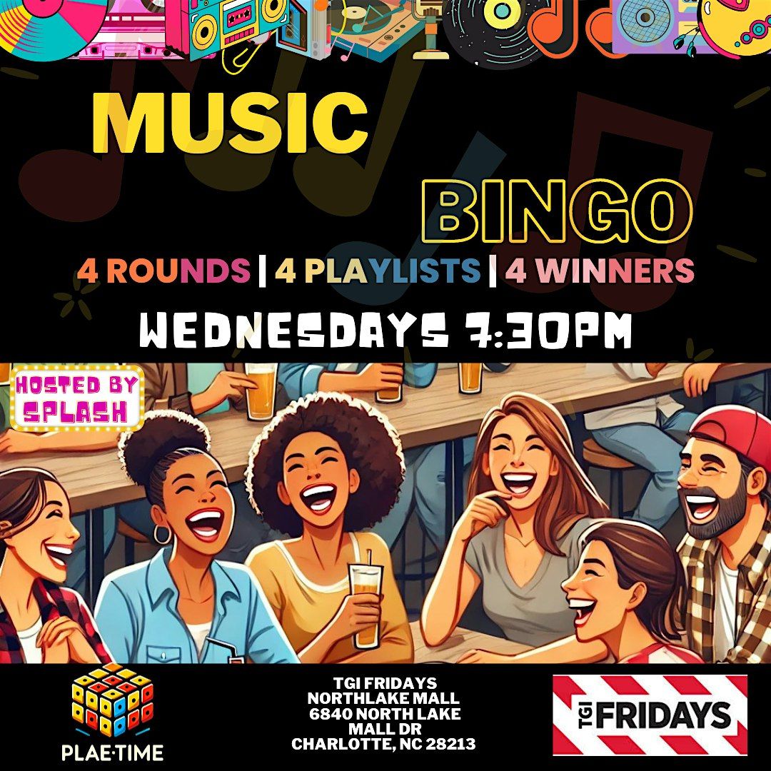 TGI Fridays Music Bingo | Event in Charlotte | AllEvents