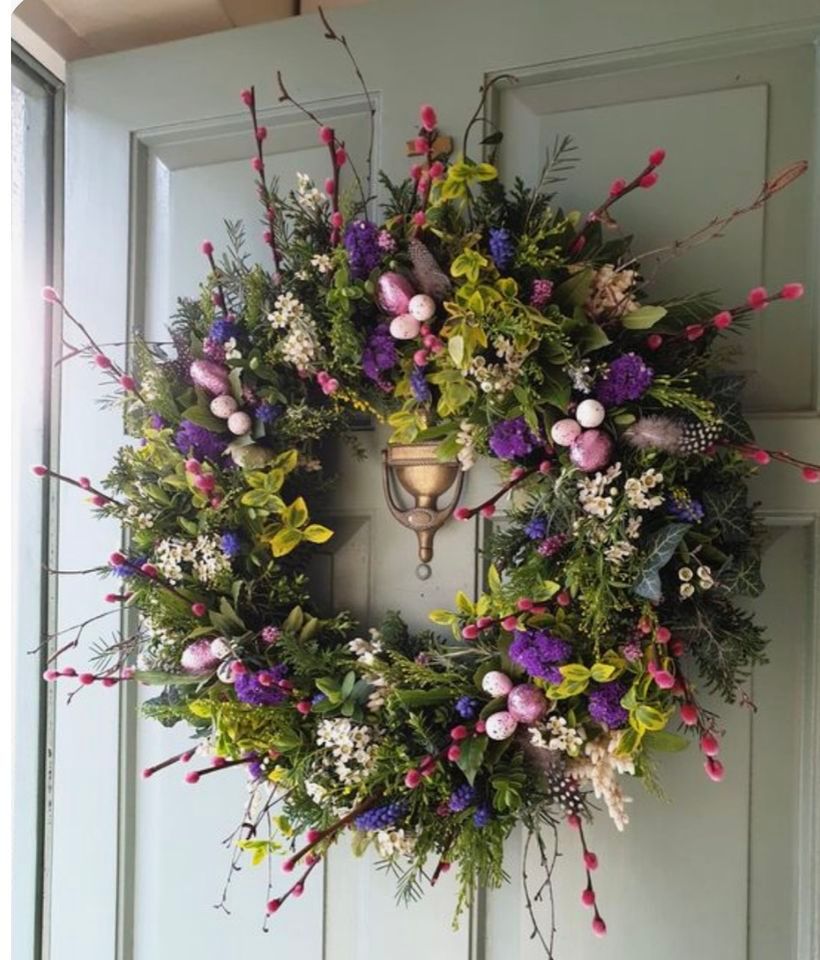 Spring/Easter Wreath Making Class, 4C Burn O’Bennie Road, AB31 5NL ...