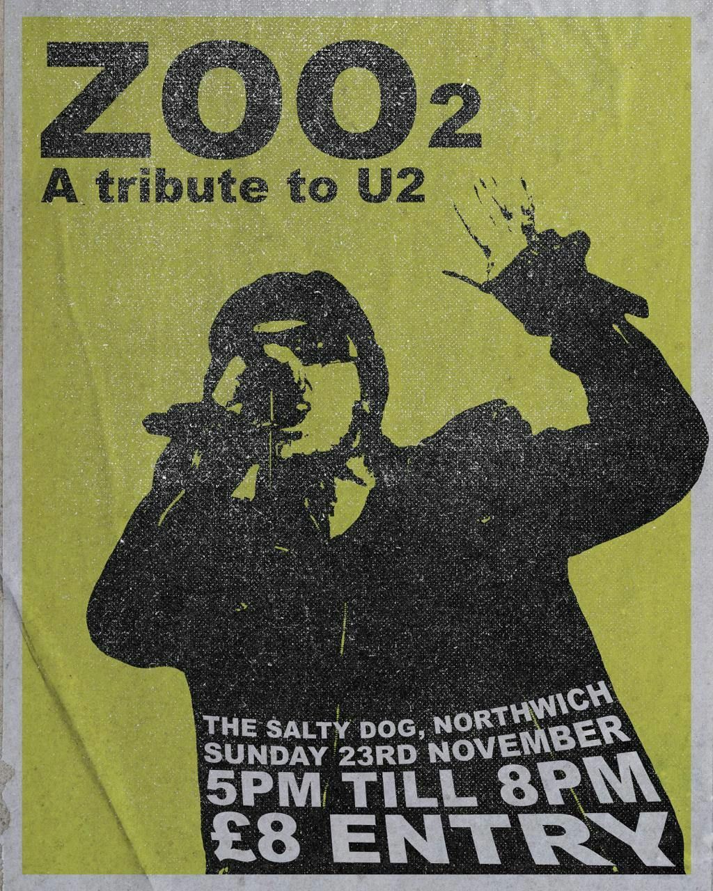 Zoo 2 - A Tribute To U2, 23 November | Event in Northwich | AllEvents