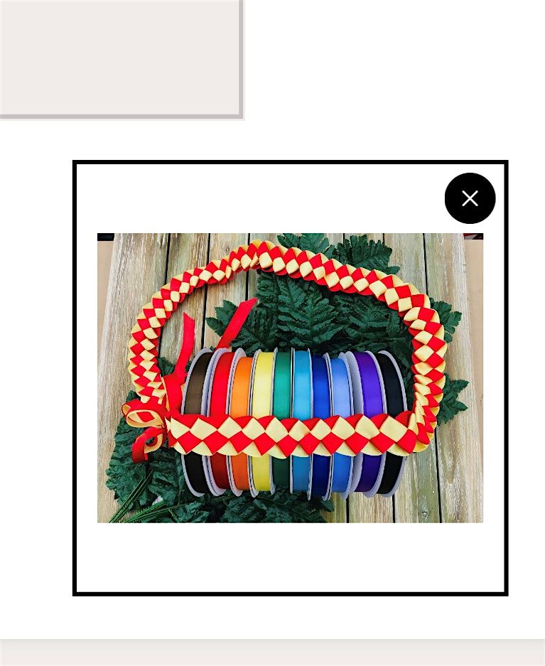 Beginner Ribbon Lei (two-color)- Mapunapuna | Event in Honolulu | AllEvents