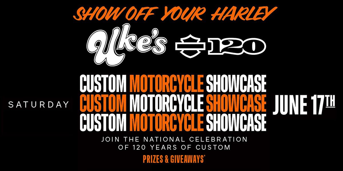 Ukes Open House & 120th Custom Motorcycle Show, Uke's HarleyDavidson