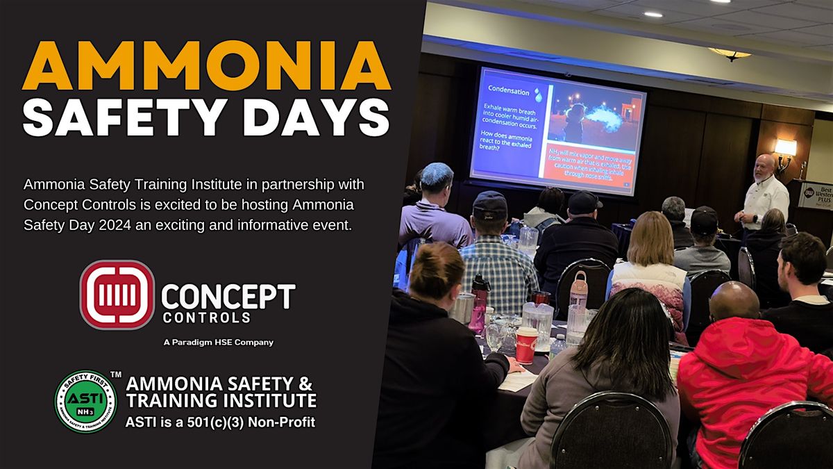 Ammonia Safety Day 2024 Winnipeg, Best Western Plus Winnipeg Airport