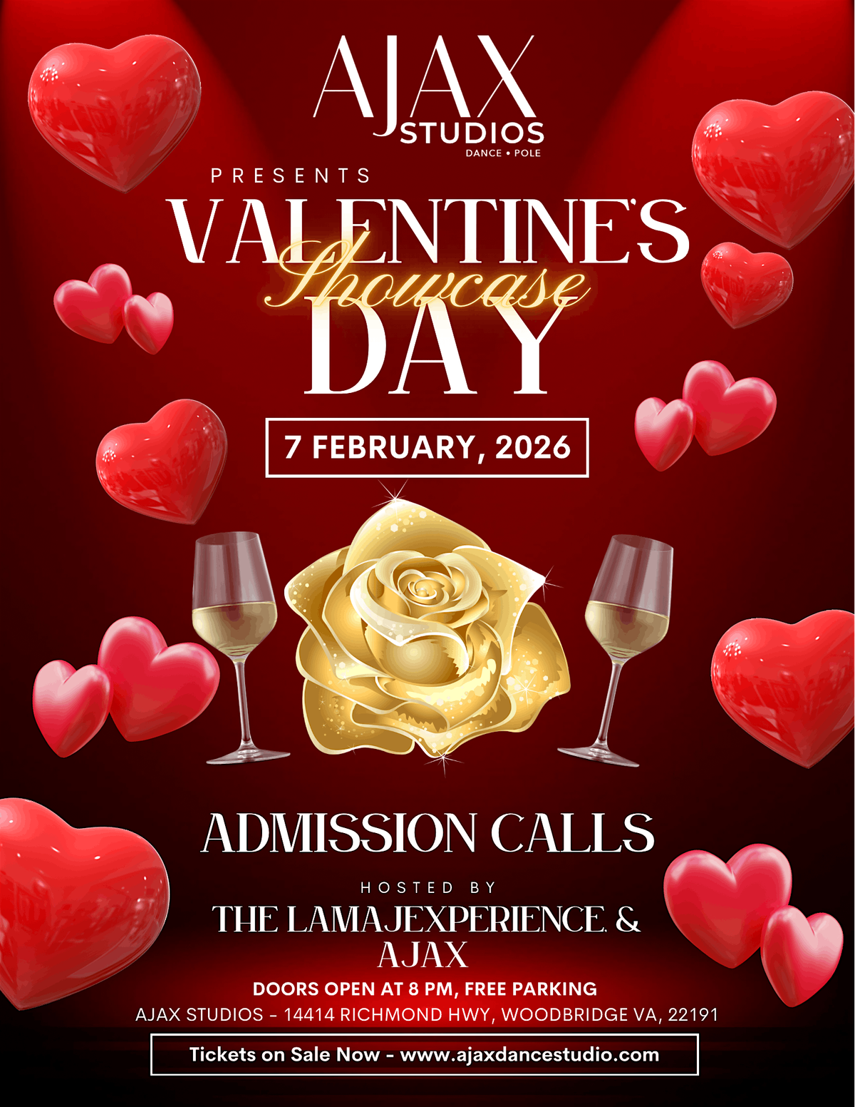 Valentines Day Pole & Dance Showcase, 7 February | Event in Woodbridge | AllEvents