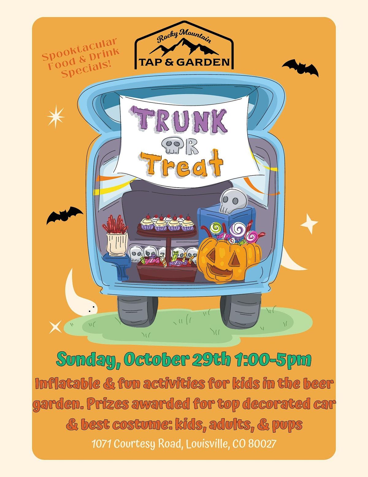 Trunk or Treat & Family Halloween Carnival Celebration, Rocky Mountain