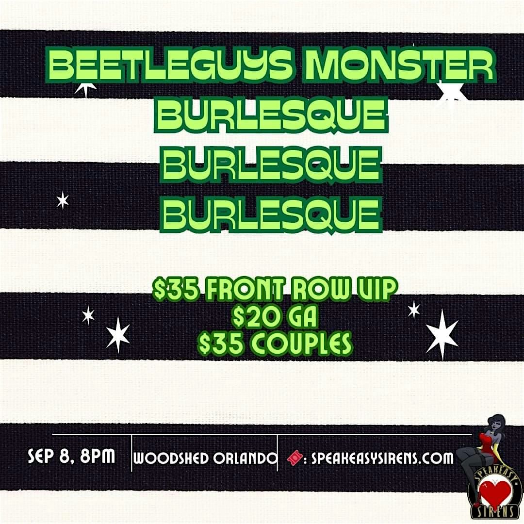 Beetleguy Burlesque, The Woodshed Orlando, 8 September 2024 AllEvents.in