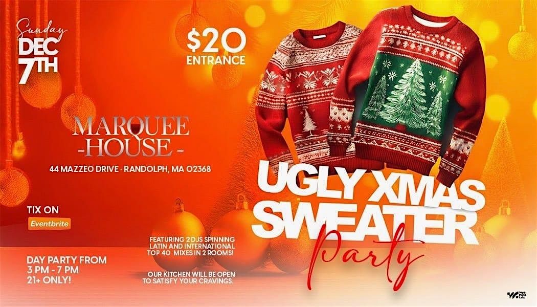 UGLY SWEATER DAY PARTY, 7 December | Event in Randolph | AllEvents
