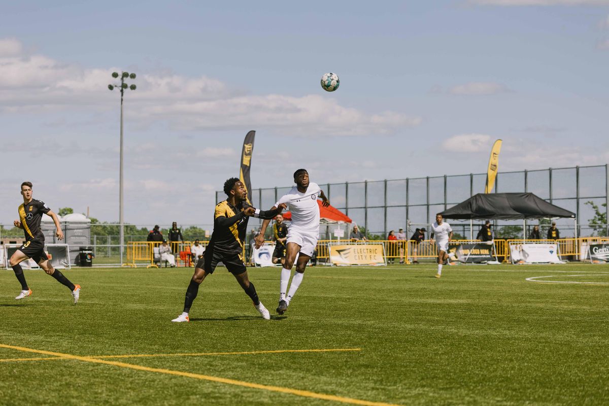 Electric City FC vs Guelph United Mens Game, Fleming College Sports