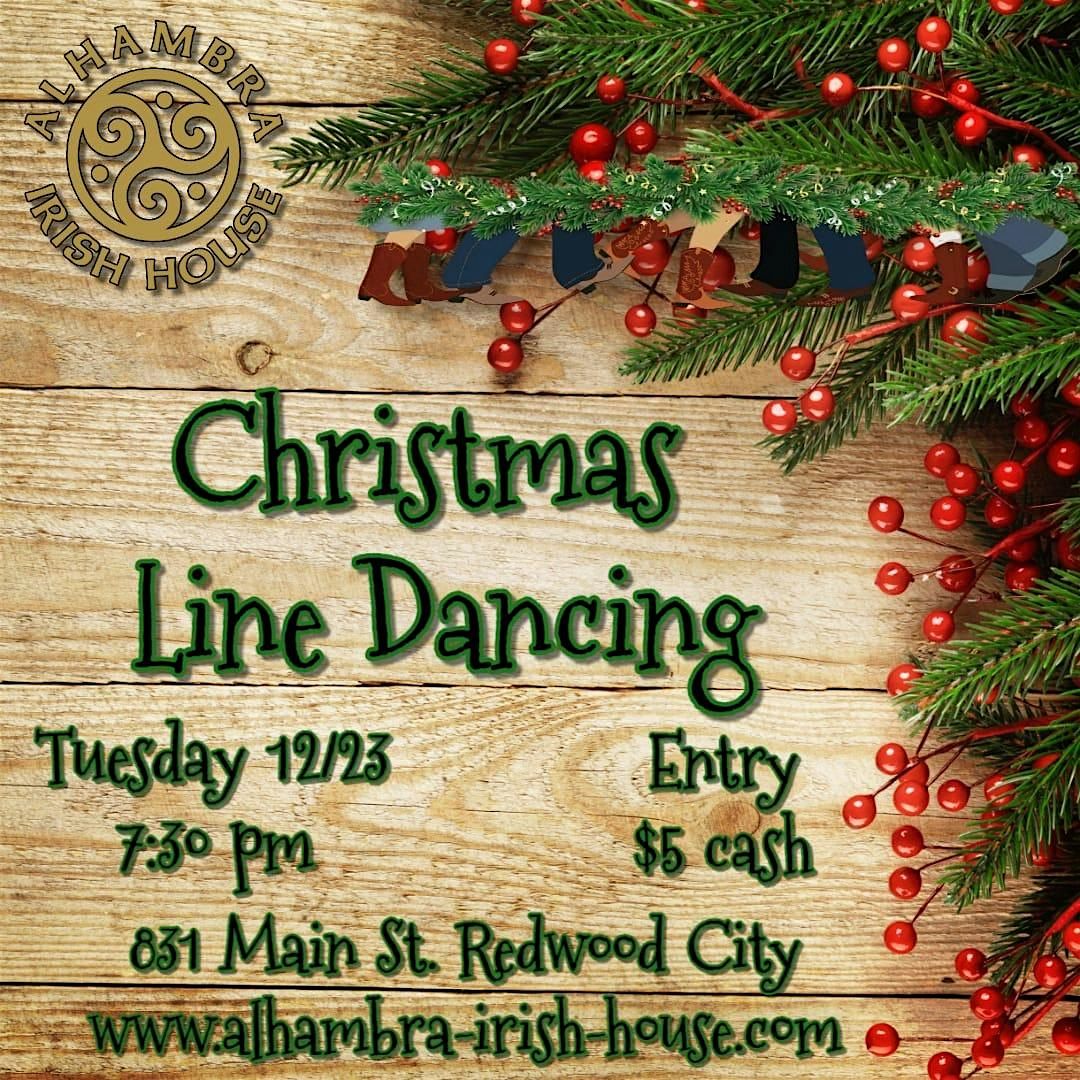 Christmas Line Dancing lesson . Food, drinks and holiday vibes, 23 December | Event in Redwood City | AllEvents