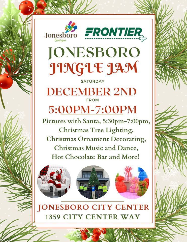 Jonesboro Jingle Jam, City of Jonesboro Government, December 2 2023 AllEvents.in
