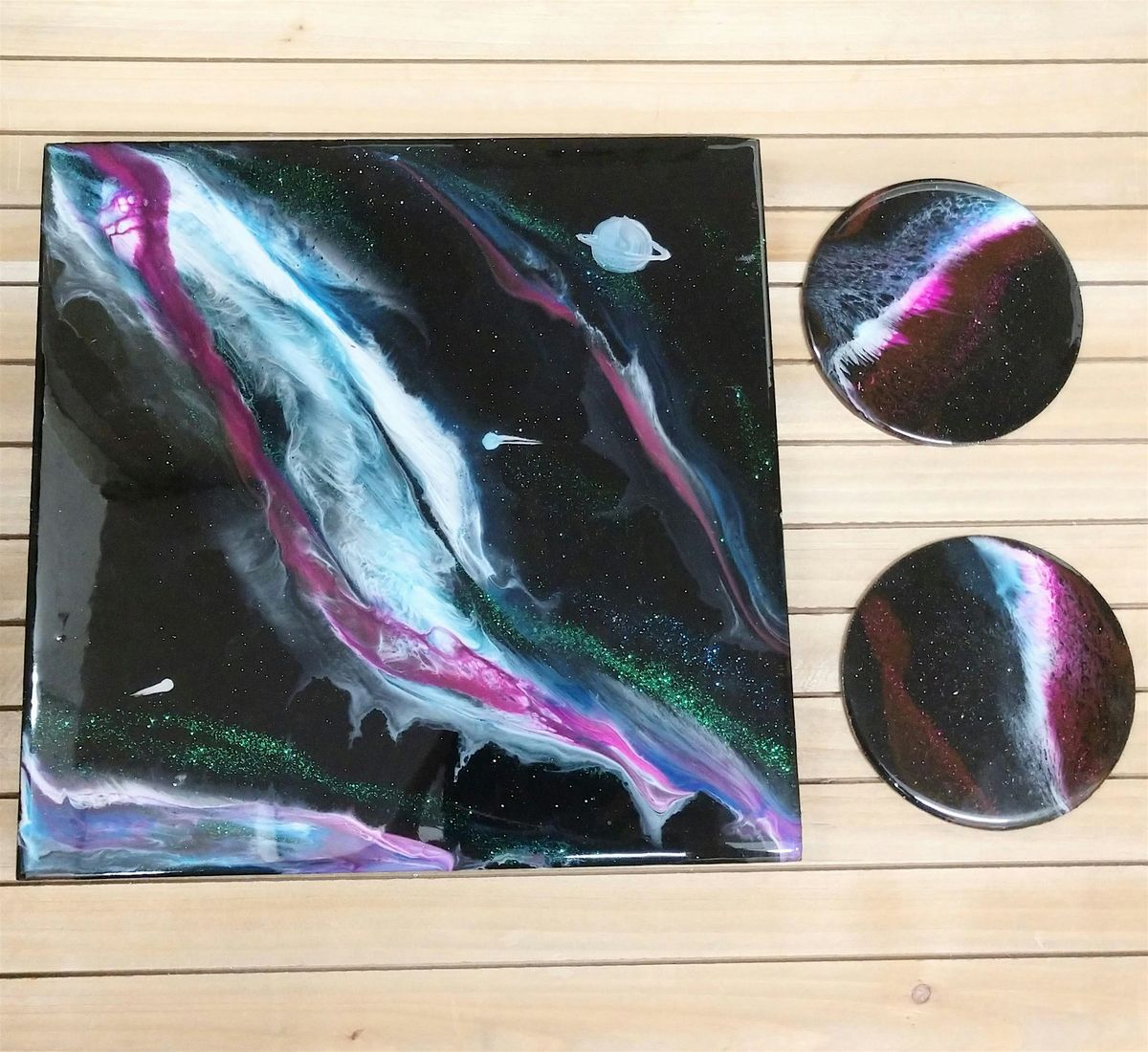 Galaxy Resin Pour - Mapunapuna | Event in Honolulu | AllEvents