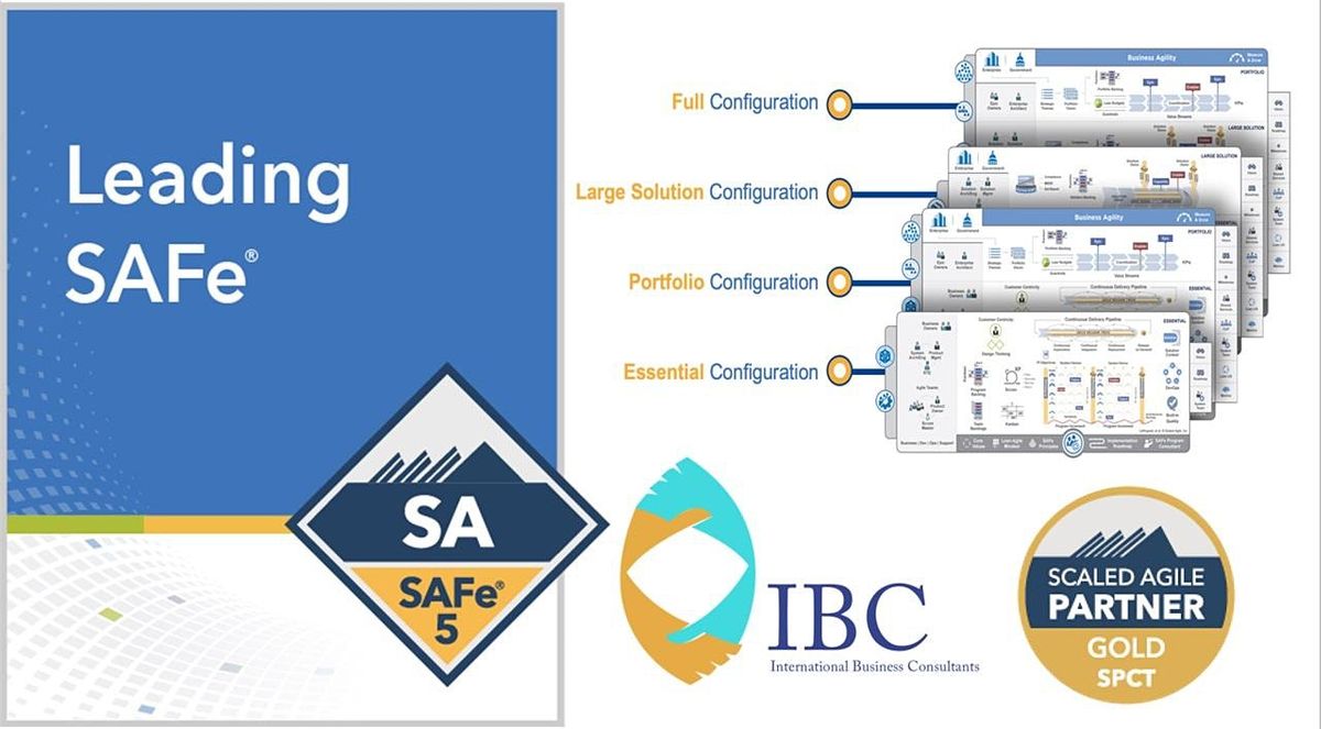 Leading SAFe 5.1 with SA Certification Remote class, September 24 to