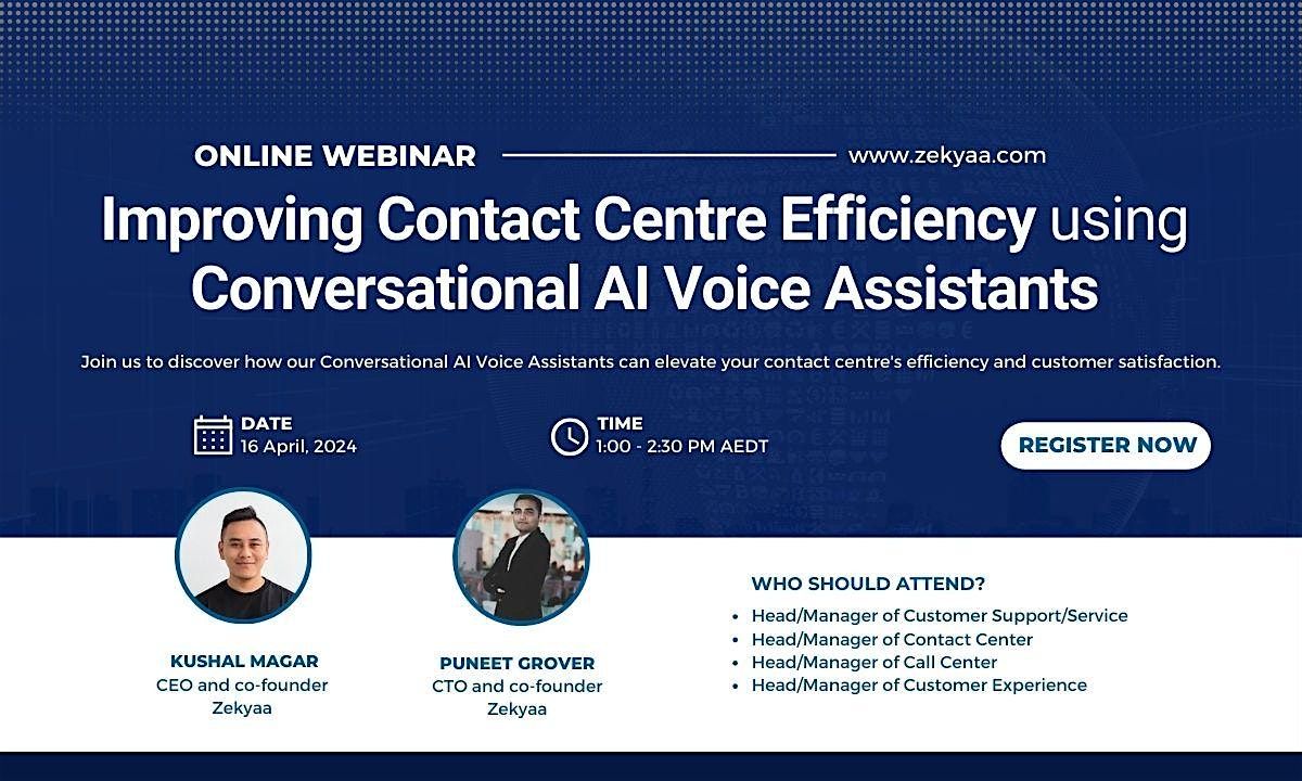 Improving Contact Center Efficiency Using Conversational AI Voice ...