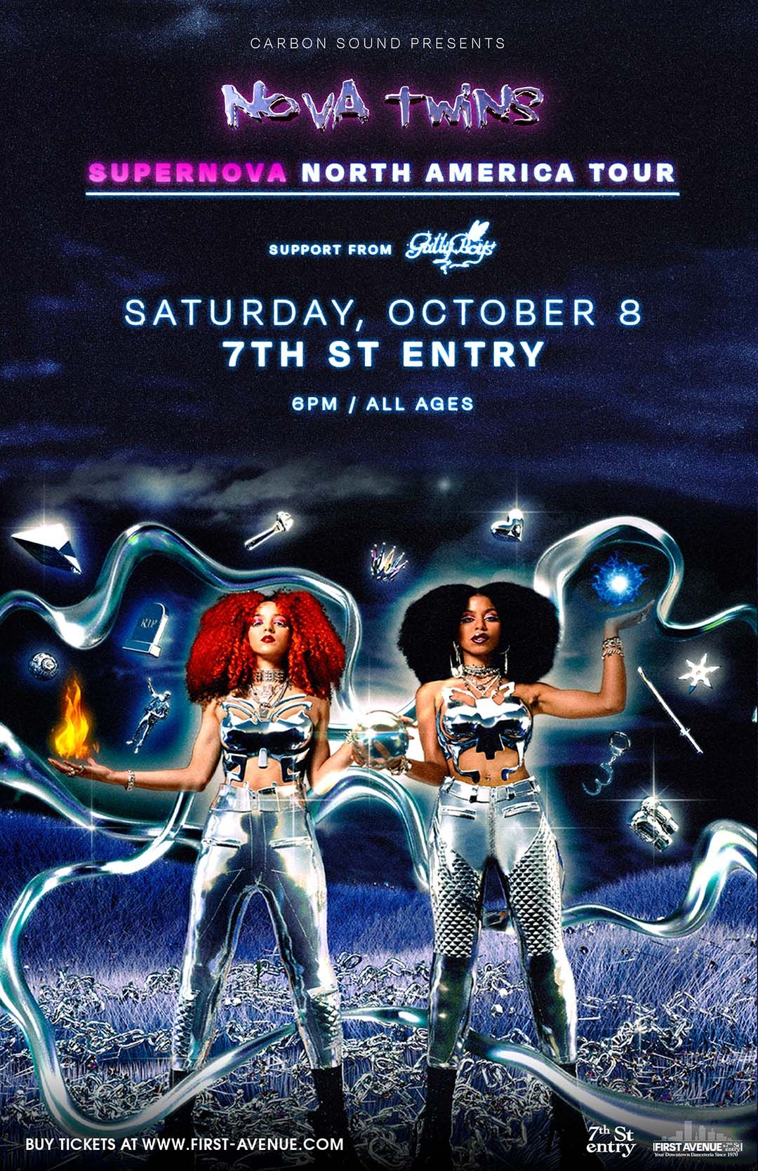 Nova Twins at The Wulfrun at The Halls Wolverhampton, 17 October | Event in Wolverhampton | AllEvents