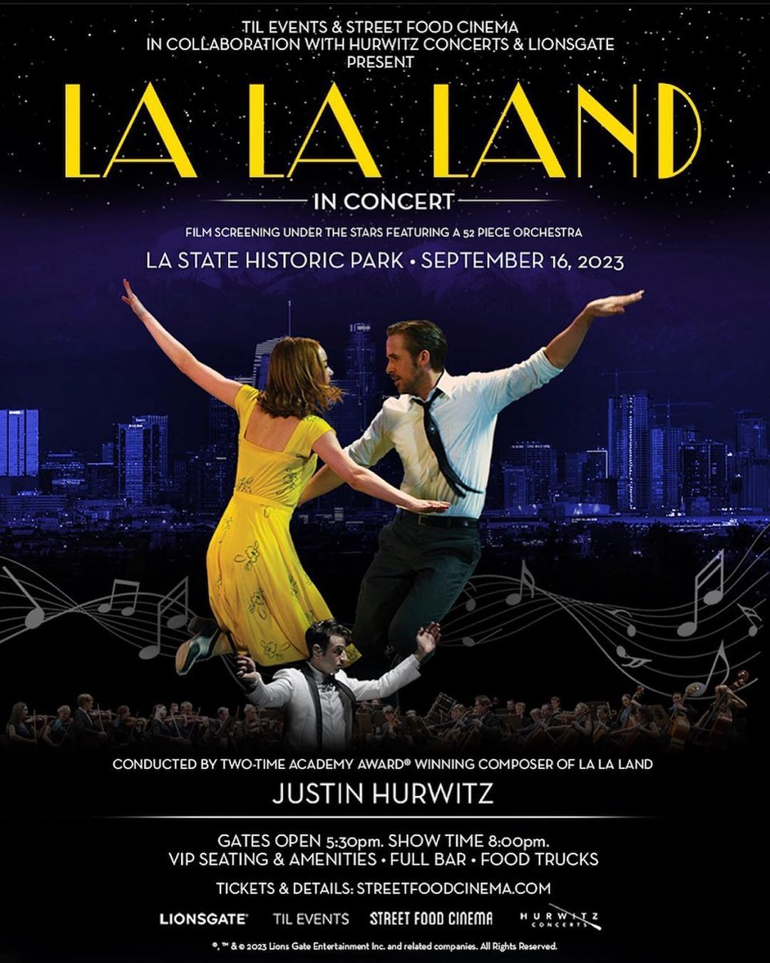 La La Land In Concert at Murat Theatre at Old National Centre, 19 September | Event in Indianapolis | AllEvents
