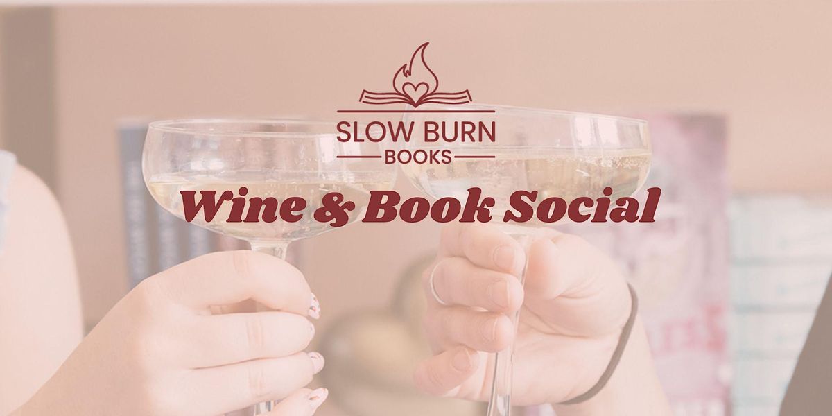 Slow Burn Books Wine & Book Social, AVITUS Wine Bar, Calgary, 30 May