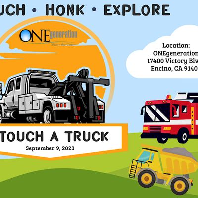Touch A Truck - ONEgeneration Family Event in Encino