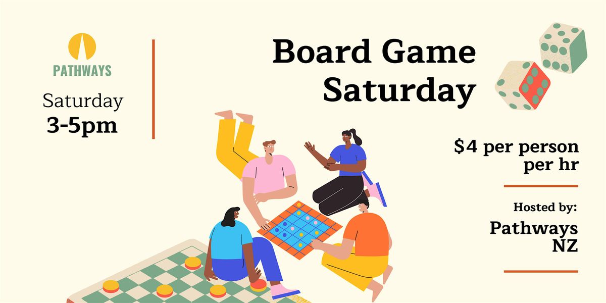 Saturday Boardgames, Cakes n Ladders (Board Game Cafe) Symonds Street