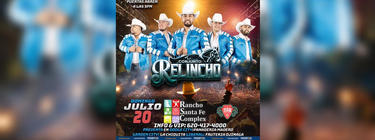 CONJUNTO RELINCHO & MAS , 29 June | Event in Dodge City | AllEvents