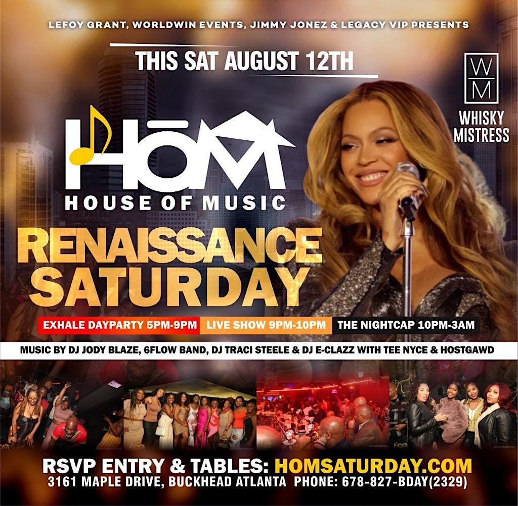 HOUSE OF MUSIC Atlantas 1 Rated Groove for Live Music, DJs & Great