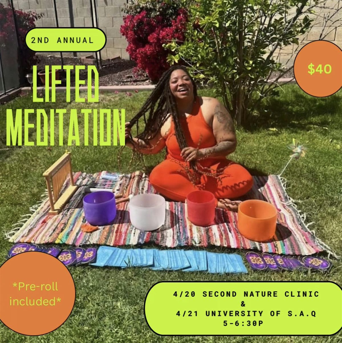 Lifted Meditation, Second Nature Clinic, Scottsdale, 20 April to 21 ...