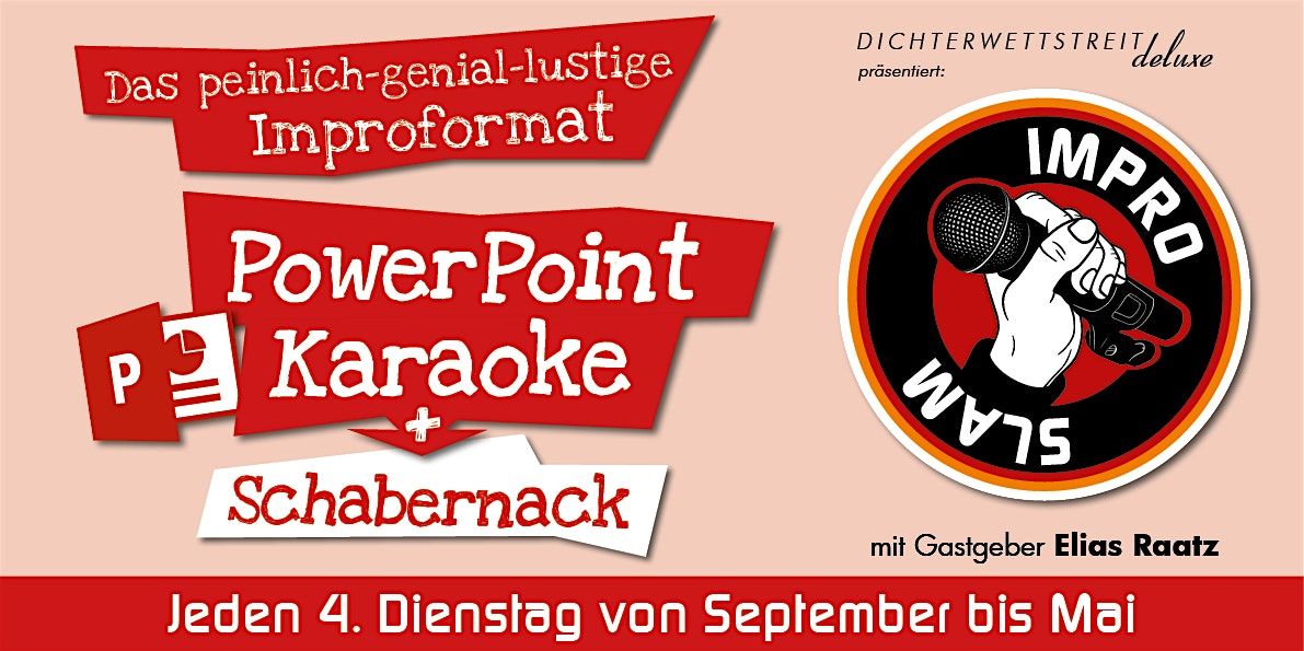 IMPRO SLAM TÜBINGEN: PowerPoint-Karaoke und Schabernack, NeckaWa ...