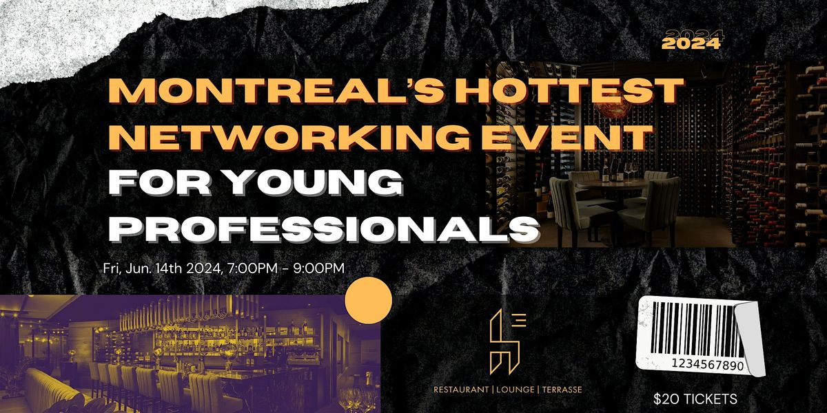Montreal Networking Event For Professionals Lounge h3, Lounge h3