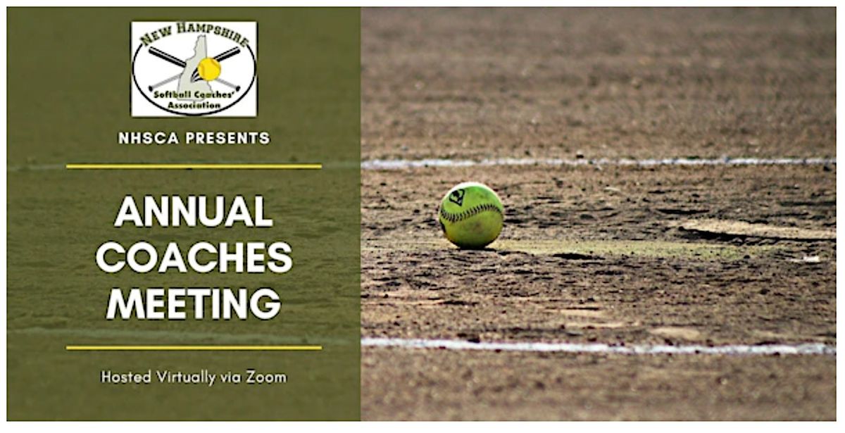 New Hampshire Softball Association Annual Coaches Meeting on AllEvents.in Online Events