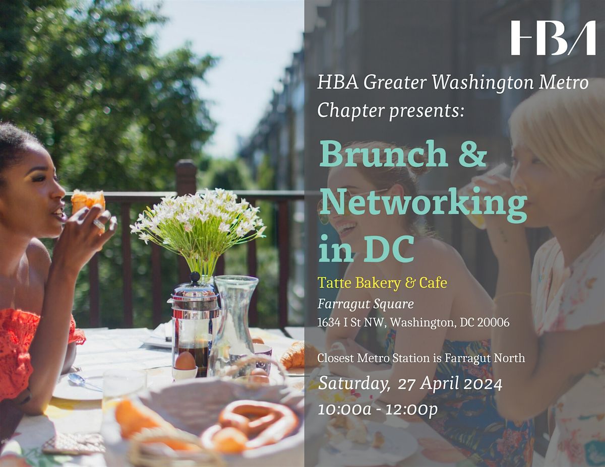 Brunch & Networking in DC, Tatte Bakery & Cafe Farragut Square