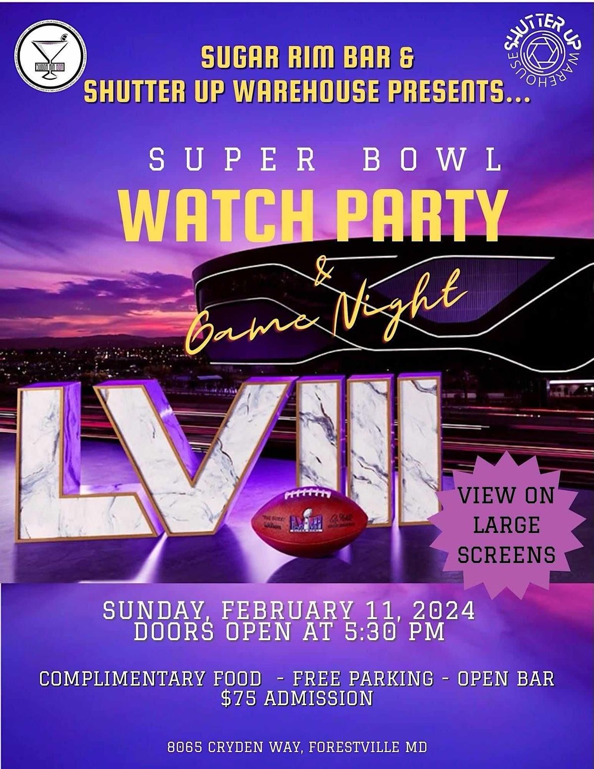 THE ULTIMATE TAILGATE EXPERIENCE W/ SUGAR RIM BAR & SHUTTER UP THE ULTIMATE TAILGATE EXPERIENCE W/ SUGAR RIM BAR & SHUTTER UP