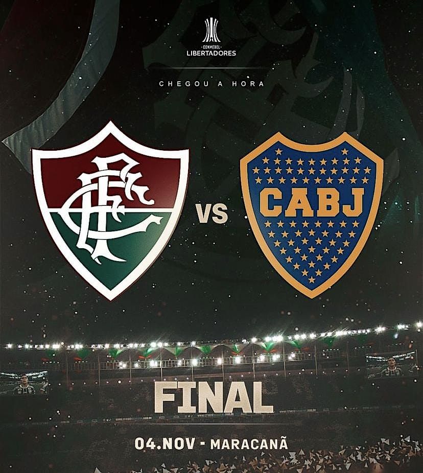 CONMEBOL 2023 APRESENTA A GLORIOSA FINAL FLUMINENSE X BOCA JUNIORS, Rua