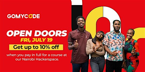 Open Doors at GOMYCODE Kenya - Come and meet the team ☀️, GOMYCODE ...