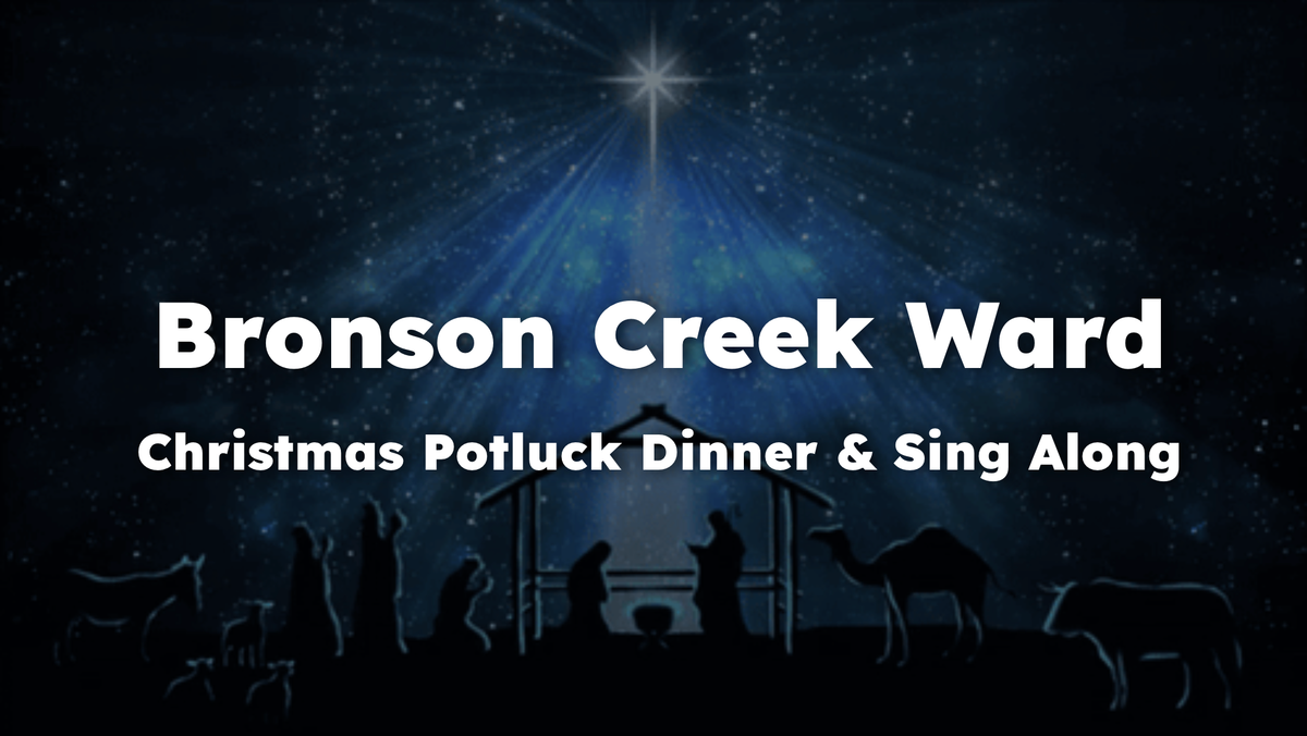 Bronson Creek Ward Christmas Activity, 6 December | Event in Beaverton | AllEvents