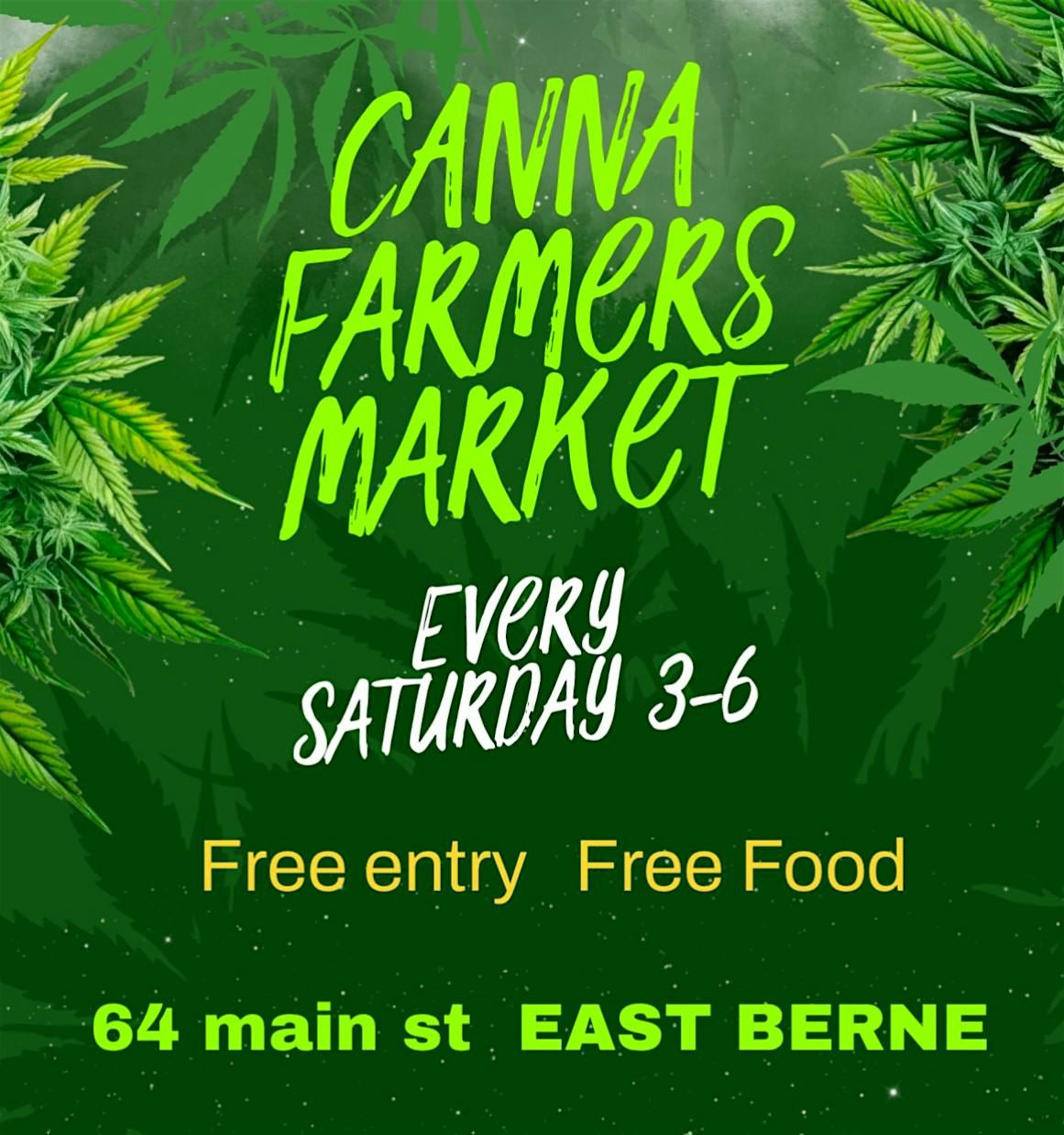Vendors , food and music 420 | Event in East Berne | AllEvents