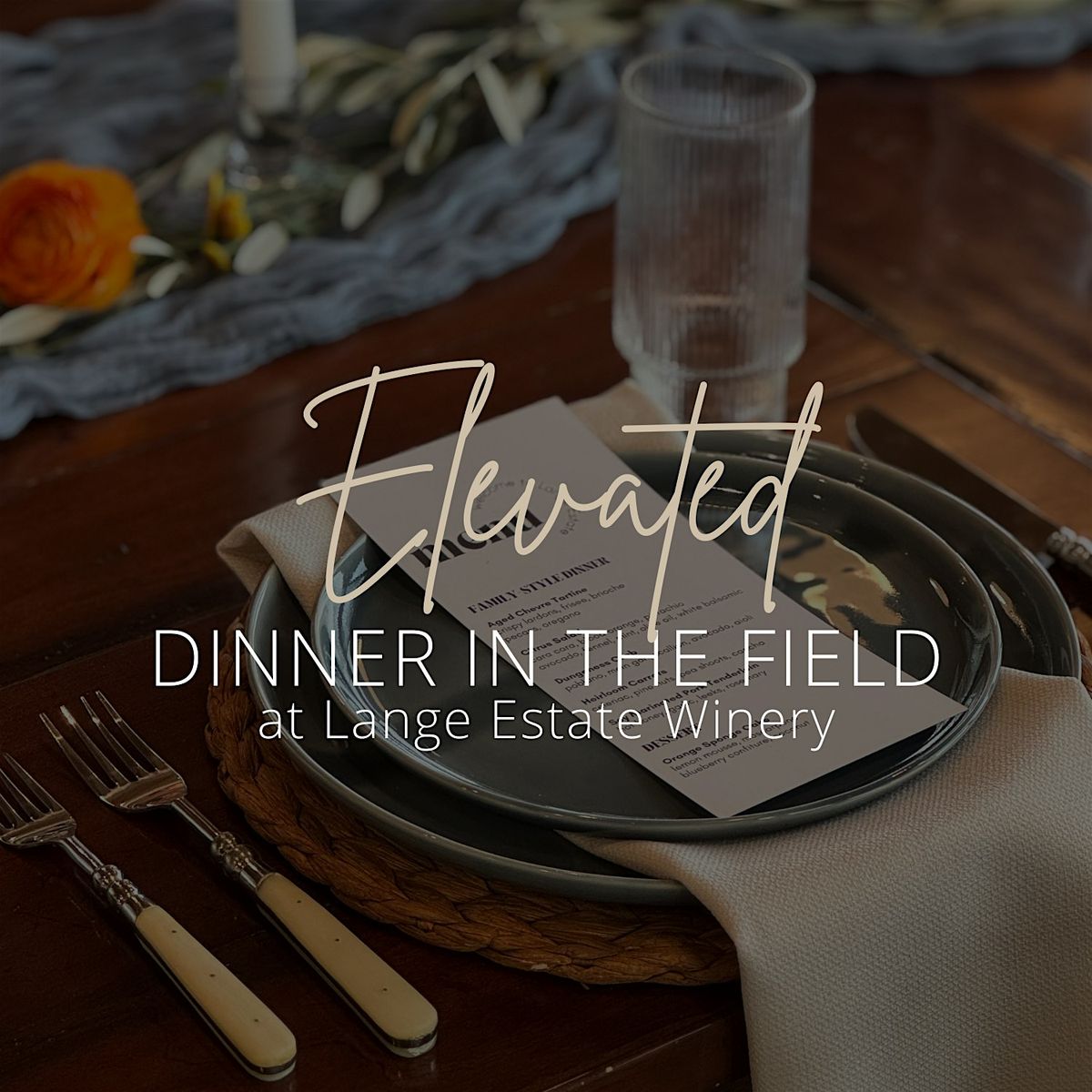 Elevated Series: Dinner in the Field at Lange Estate Winery, 14 March | Event in Dundee | AllEvents