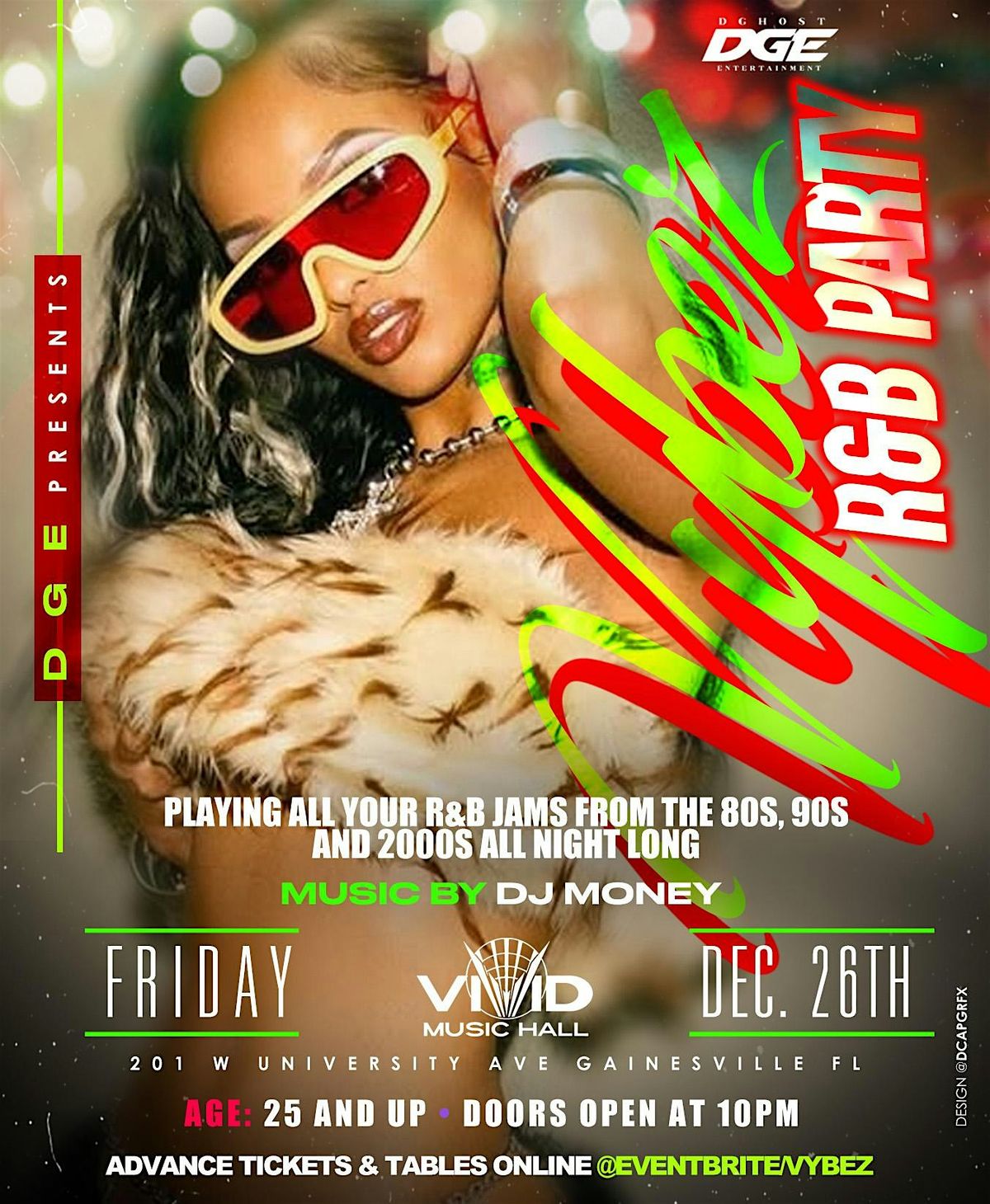 “Vybez” a Night of R&B Party, 26 December | Event in Gainesville | AllEvents