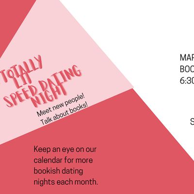 A Totally Lit Speed Dating Night Ages 35-50 Edition