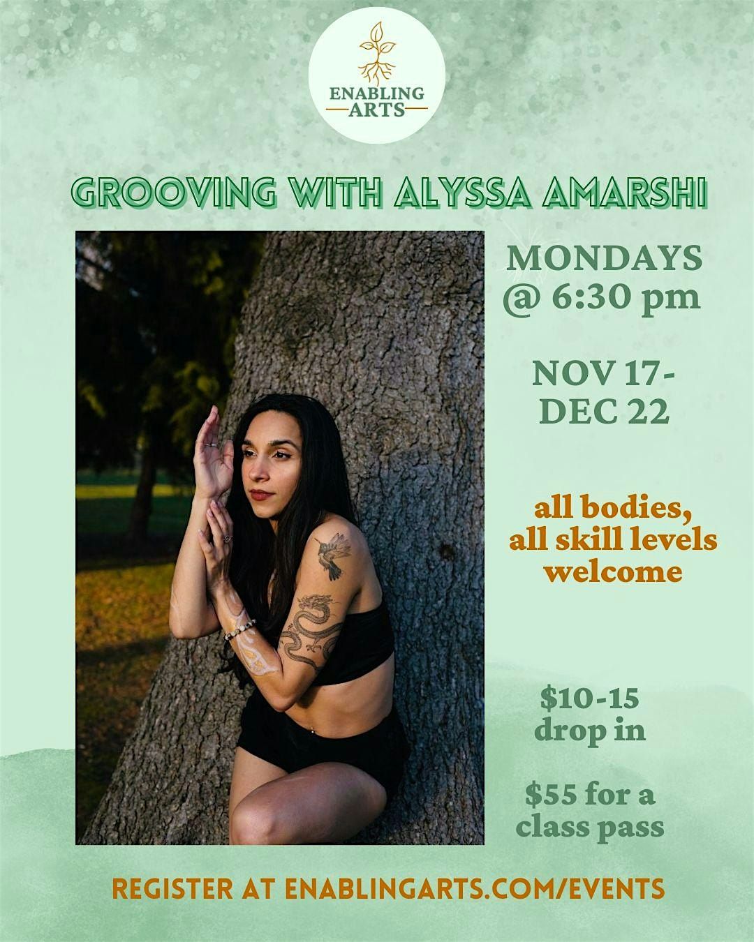 Grooving With Alyssa Amarchi, 17 November | Event in Vancouver | AllEvents