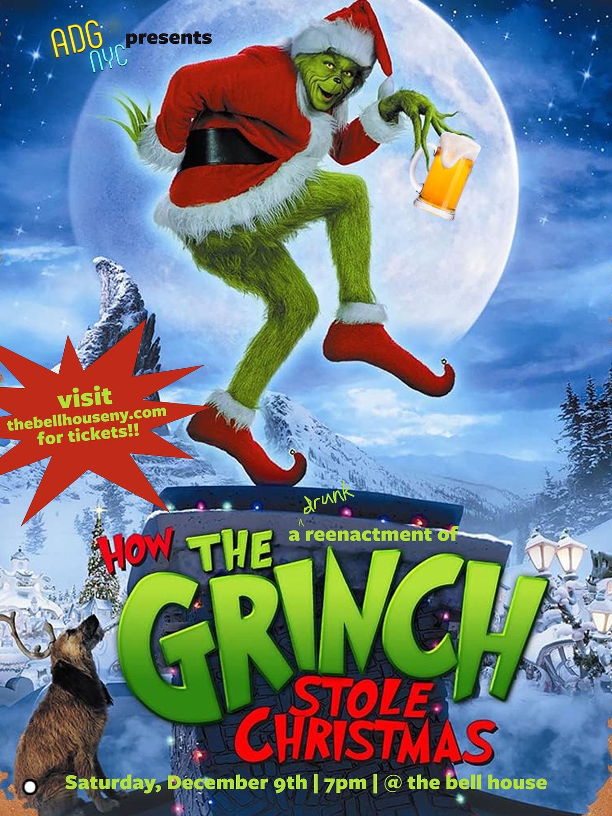 A Drinking Game NYC presents How the Grinch Stole Christmas, The Bell
