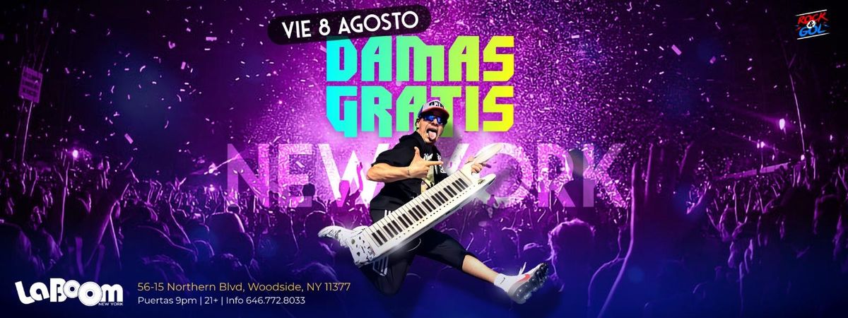 DAMAS GRATIS EN NEW YORK, 8 August | Event in Sunnyside | AllEvents