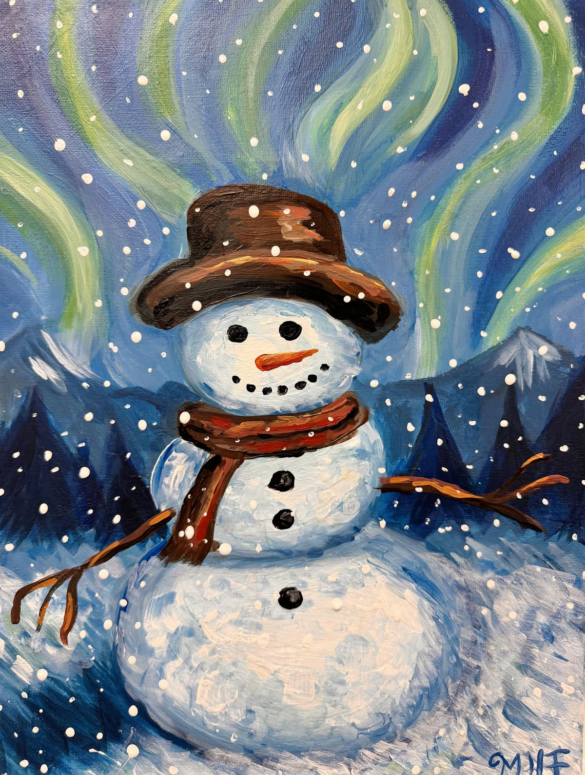 Snowman Paint and Sip, 18 December | Event in Anchorage | AllEvents