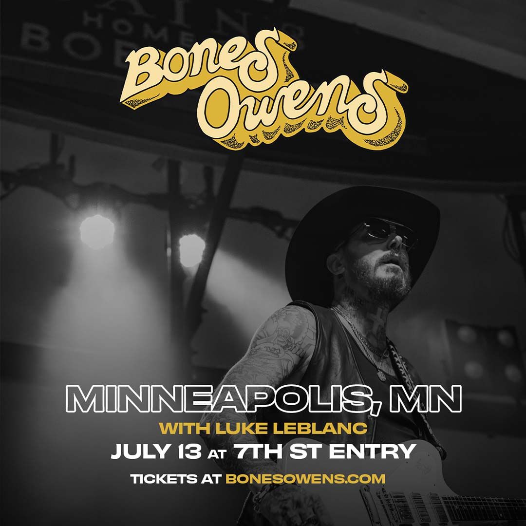 Bones Owen at The Monument, 30 August | Event in Winchester | AllEvents