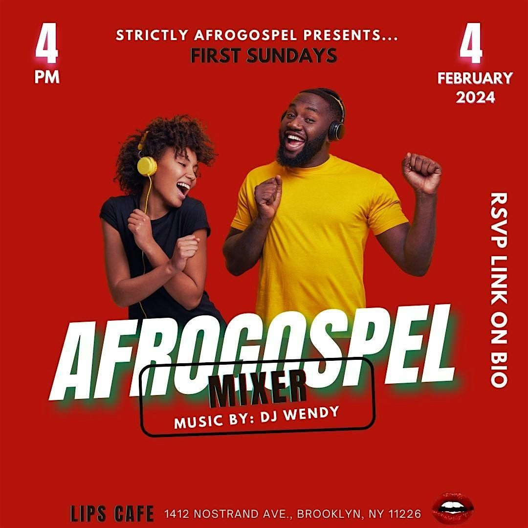 AFROGOSPEL MIXER, Lips Cafe, Nostrand Avenue, Brooklyn, NY, USA, 4