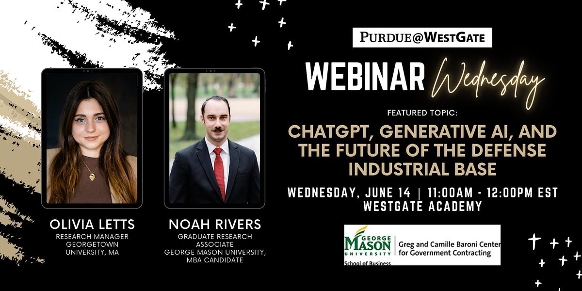 ChatGPT, generative AI, and the future of the defense industrial base ...