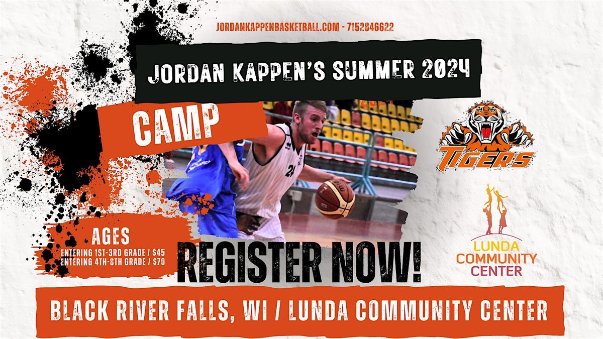 Jordan Kappen BRF Summer Basketball Camp 2024 4th 8th Grade, Lunda