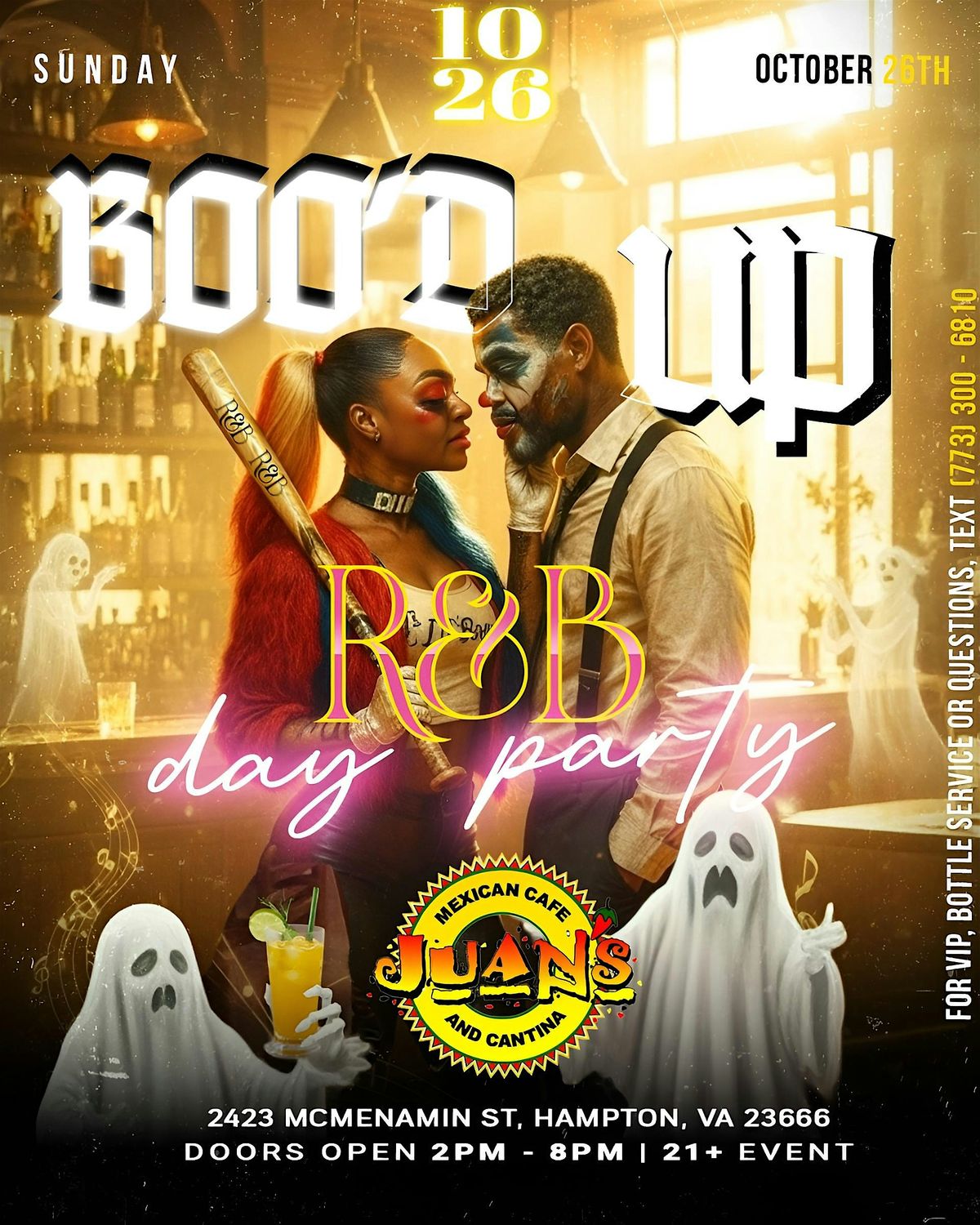 BOO'D UP HAMPTON| THE ULTIMATE R&B DAY PARTY (HALLOWEEN EDITION) | Event in Hampton | AllEvents