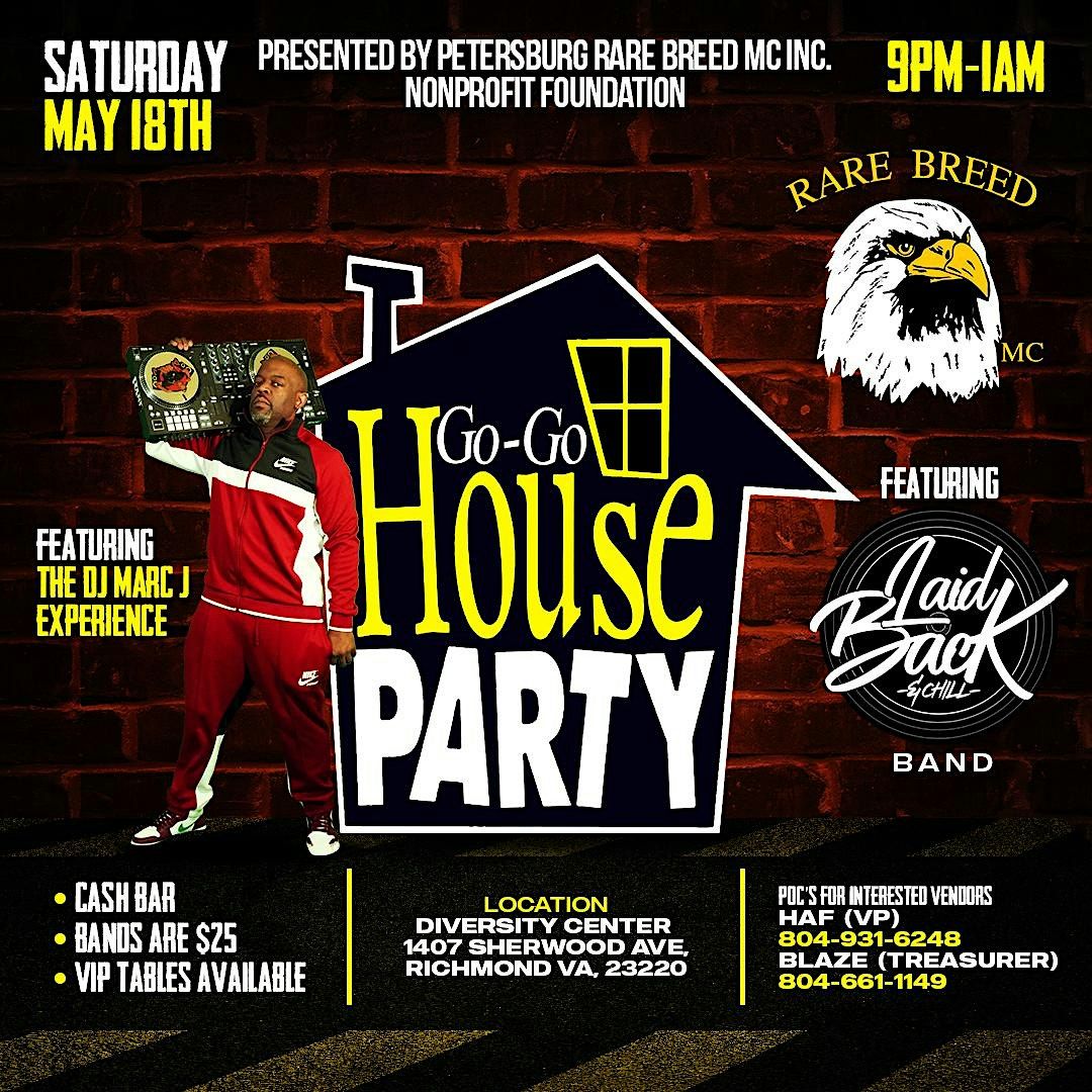 Petersburg Rare Breed MC GoGo House Party, 1407 Sherwood Ave, Richmond