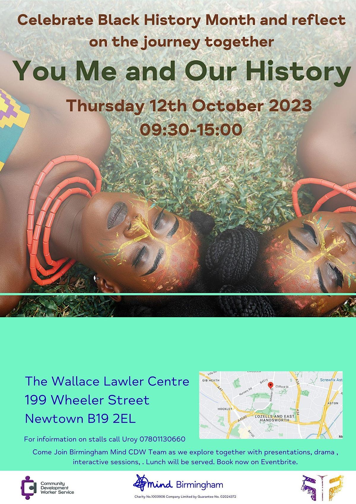 You Me And Our History Wallace Lawler Centre Birmingham 12 October you-me-and-our-history-wallace-lawler-centre-birmingham-12-october
